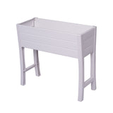 NuVue 32 in. H X 36 in. W X 11 in. D X 15 in. D Vinyl Elevated Garden Box White