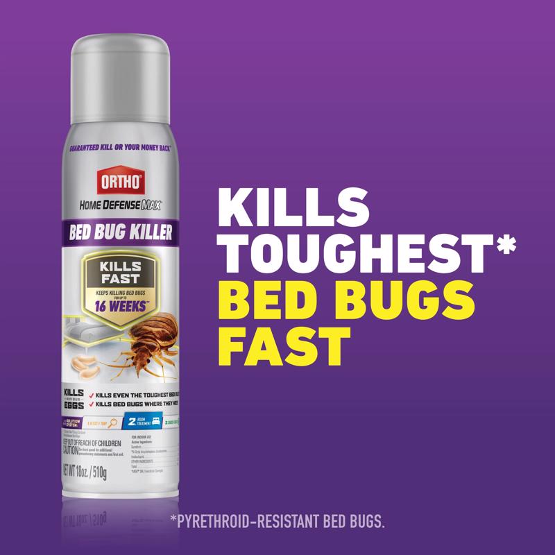 Ortho Home Defense Max Bed Bug Killer Aerosol 18 oz