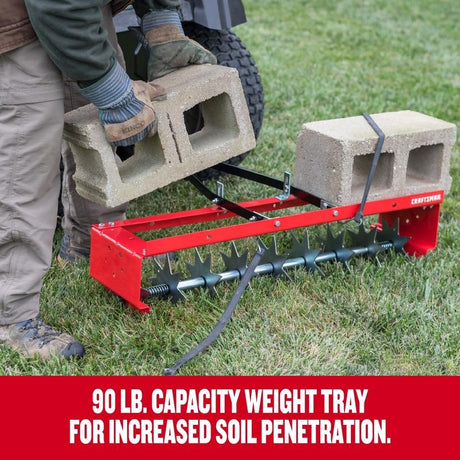 Craftsman Tow-Behind 36 in. W Spike Aerator