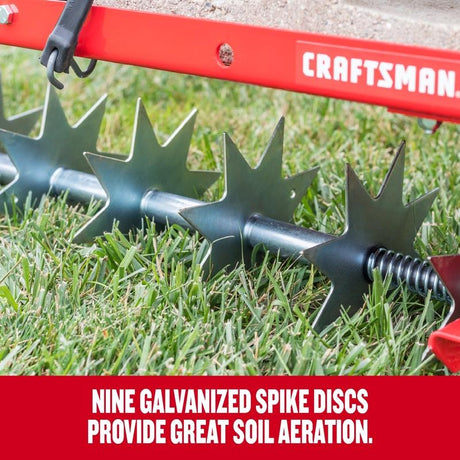 Craftsman Tow-Behind 36 in. W Spike Aerator