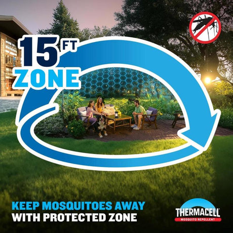 Thermacell Fuel-ZoneGuard Insect Repellent Lantern Device For Mosquitoes