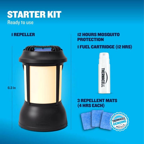 Thermacell Fuel-ZoneGuard Insect Repellent Lantern Device For Mosquitoes