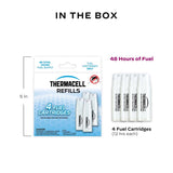Thermacell Insect Repellent Refill Cartridge For Mosquitoes/Other Flying Insects 4 pk