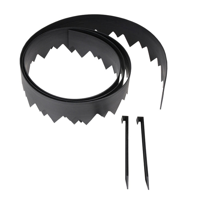 EasyFlex Plastic Black Landscape Edging Kit, Pack of 3