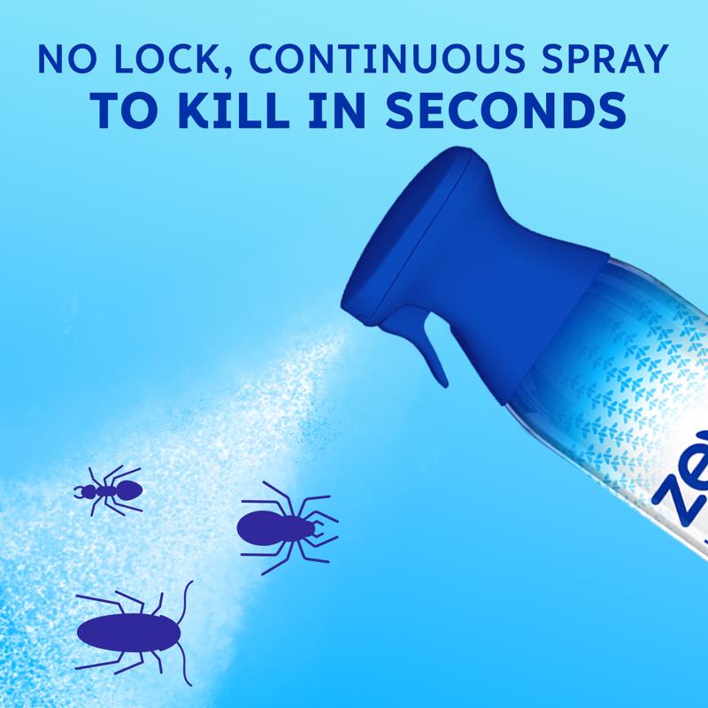 Zevo Crawling Insect Killer Spray 10 oz, Pack of 6