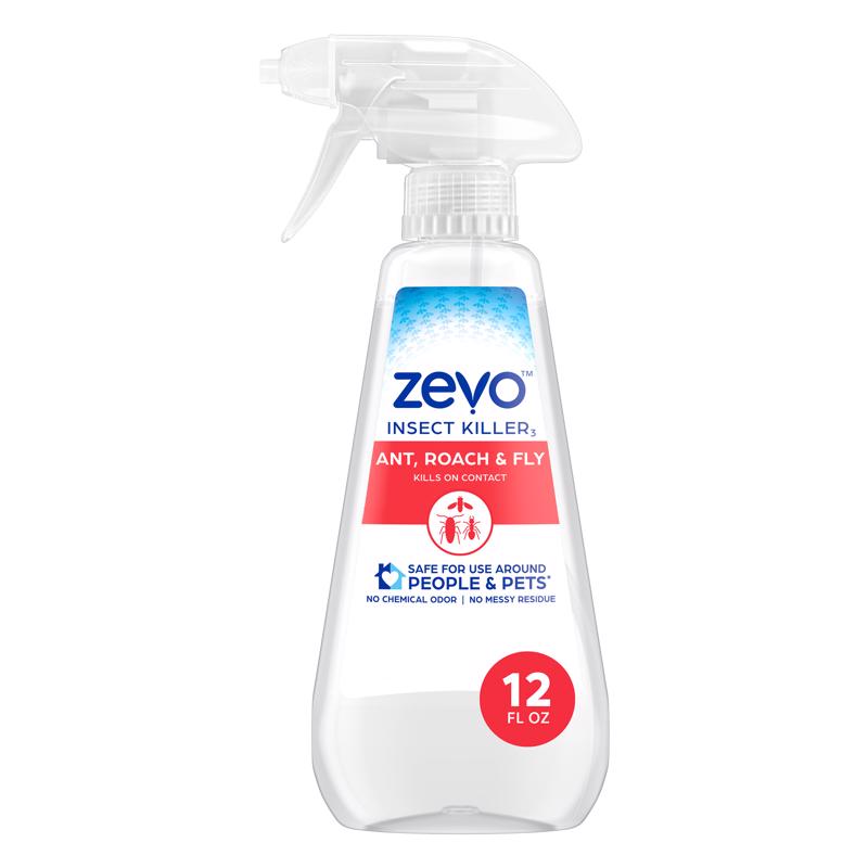 Zevo Insect Killer Liquid 12 oz, Pack of 6