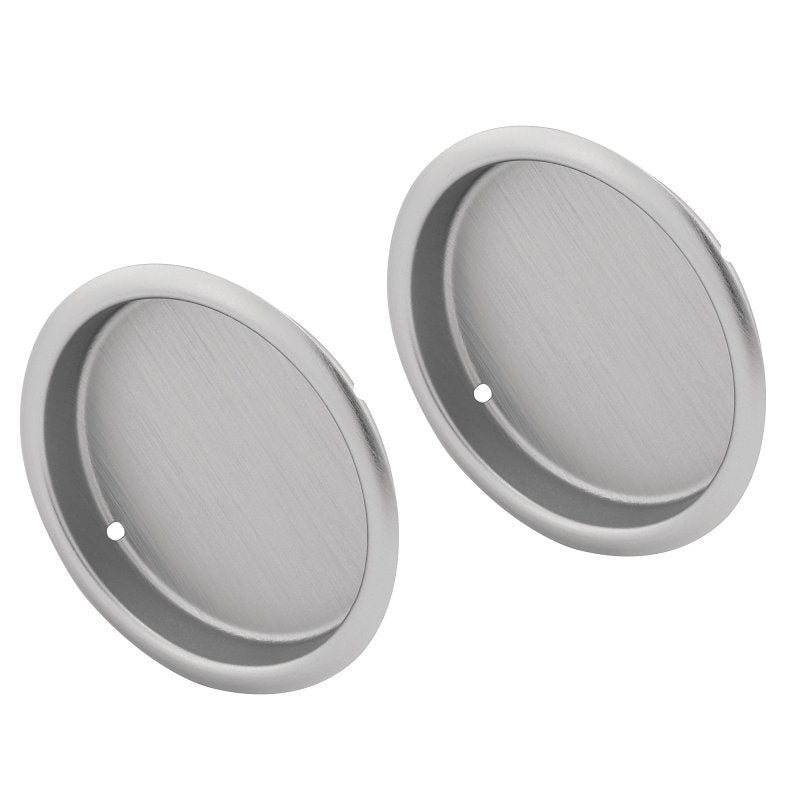 Prime-Line N 7297 Door Pull, 5/16 in D, Brass, Satin Nickel