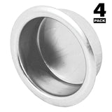 Prime-Line N 7308 Door Pull, 5/16 in D, Brass, Satin Nickel
