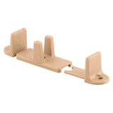 Prime-Line N 7316 Door Guide, 2-1/8 in L x 1 in H Dimensions, Nylon, Tan, Floor, 2/PK