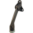 Prime-Line U 9152 Door Holder, 4-7/8 in H, Wall Mounting, Rubber/Zinc, Bronze