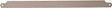 STANLEY 15-412 Hacksaw Blade, 12 in L, Tungsten Carbide Cutting Edge