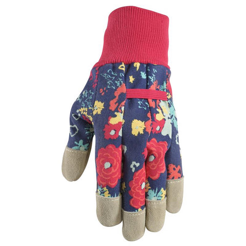 Wells Lamont Womens Liberty Print Gardening Gloves Multicolored Small 1 Pair
