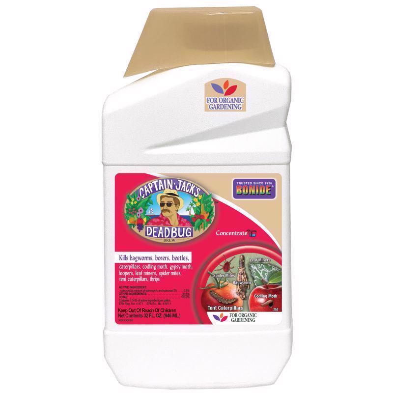 Bonide Captain Jacks Insect Killer Liquid Concentrate 32 oz, Pack of 12