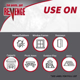 Bonide REVENGE Wasp and Hornet Killer Foam 15 oz, Pack of 12