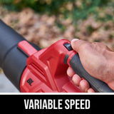 SKIL PWR CORE 20 CB7542B-10 13 in. 20 V Battery Blower/Trimmer Kit (Battery & Charger)