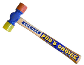 Vaughan SF12 Hammer, 12 oz Head, Hard, Soft Head, Steel Head, 12-1/2 in OAL