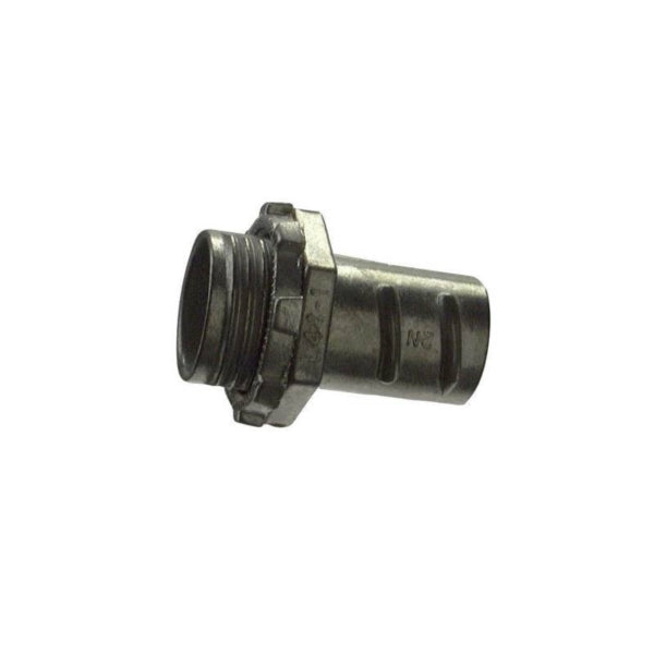 Halex 04407B Conduit Connector, 3/4 in Screw, Zinc, 25/BX