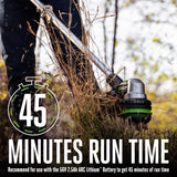 EGO Power+ Powerload ST1511T 15 in. 56 V Battery String Trimmer Kit (Battery & Charger)