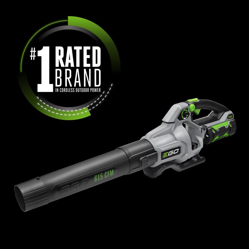 EGO Power+ LB6151 170 mph 615 CFM 56 V Battery Handheld Leaf Blower Kit (Battery & Charger)