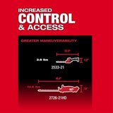 Milwaukee M12 FUEL 2533-21 8 in. 12 V Battery Hedge Trimmer Kit (Battery & Charger)