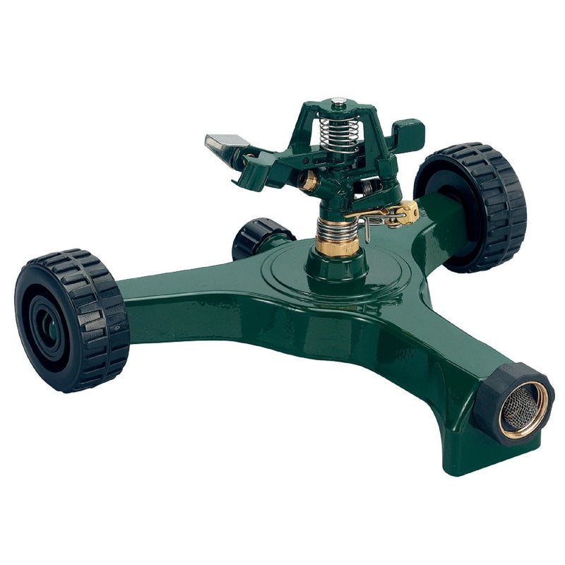 Orbit Aluminum Wheeled Base Impact Sprinkler 6361 sq ft 1 pk, Pack of 3