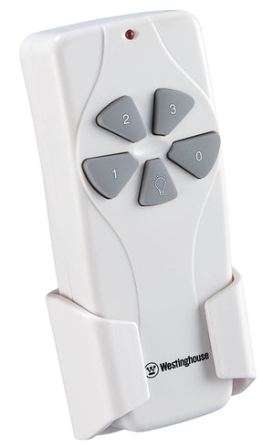Westinghouse 77870 Wireless Remote Control, Hardwired, 1.25 A, White