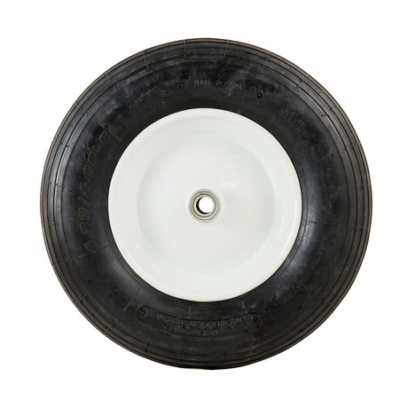Marathon 8 in. D X 15.5 in. D 400 lb. cap. Centered Wheelbarrow Tire Rubber 1 pk
