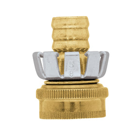 Orbit 5/8 in. Brass/Stainless Steel Threaded Female Clinch Hose Mender, Pack of 20