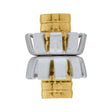 Orbit 5/8 in. Brass/Stainless Steel Non-Threaded Clinch Hose Mender, Pack of 20
