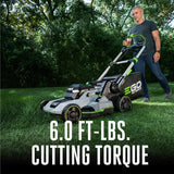 EGO Power+Touch Drive LM2125SP 21 in. 56 V Battery Self-Propelled Lawn Mower Kit (Battery & Charger)