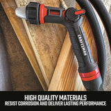 Craftsman 1 Pattern Adjustable Jet Stream Plastic Hose Nozzle