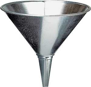 LubriMatic 75-003 Funnel, 2 qt, Steel, 8 in H