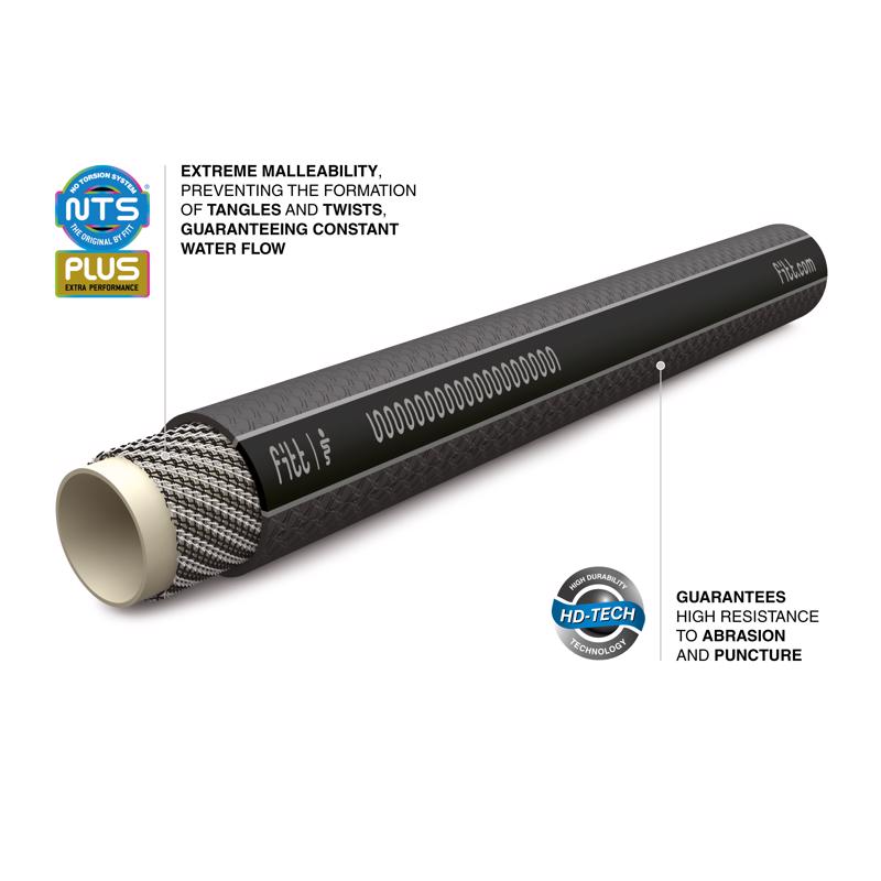 Fitt Force Pro 5/8 in. D X 100 ft. L Heavy Duty Premium Grade Garden Hose, Pack of 4