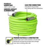 Legacy Flexzilla 5/8 in. D X 100 ft. L Heavy Duty Premium Grade Garden Hose