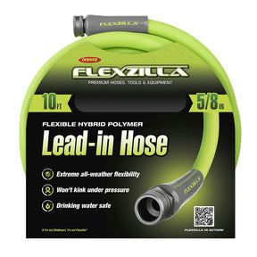 Legacy Flexzilla 5/8 in. D X 10 ft. L Heavy Duty Premium Grade Garden Hose