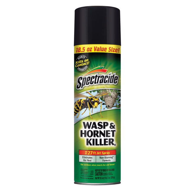 Spectracide Wasp and Hornet Killer Aerosol 18.5 oz, Pack of 12
