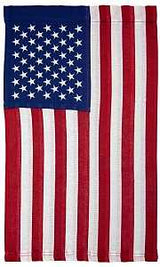 Valley Forge USGF-C USA Garden Flag, 11 in W, 15 in H, Cotton
