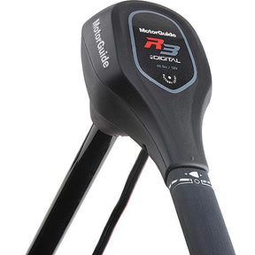 MotorGuide R-3 12V Hand-Control #09 Transom Wide-Bite Mount Freshwater Digital Variable Speed Trolling Motor, 36" Shaft