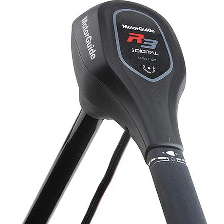 MotorGuide R-3 12V Hand-Control #09 Transom Wide-Bite Mount Freshwater Digital Variable Speed Trolling Motor, 36" Shaft