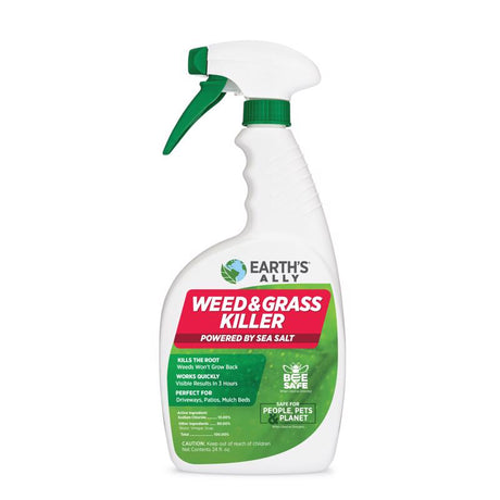 Earth's Ally Weed & Grass Killer Weed and Grass Killer RTU Liquid 24 oz, Pack of 6