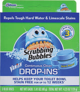 Scrubbing Bubbles Drop-Ins 70480 Toilet Bowl Cleaner, 4.23 oz, Tablet, Blue, Pack of 6