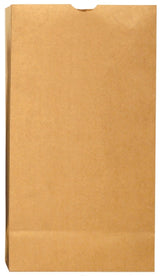 Duro Bag Dubl Life 18406 SOS Bag, #6, 6 in L, 3-5/8 in W, 11-1/16 in H, Kraft Paper, Brown
