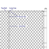 Yardlink .787 in. H X .557 in. L Aluminium Multi-Purpose Fence Ties Silver