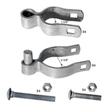 Yardlink Galvanized Steel Drive Gate Hardware Set 4 pk