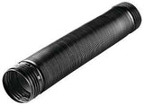 Amerimax 54021 Drain Pipe Tubing, Solid Flex, 4 in, PVC, Black, 8 ft L