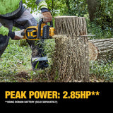 DeWalt 60V MAX DCCS672X1 18 in. 40.9 cc 60 V Battery Chainsaw Kit (Battery & Charger)