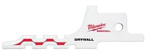 Milwaukee 48-00-1640 Reciprocating Saw Blade, 1/4 in W, 2-1/2 in L, 3 TPI, Bi-Metal Cutting Edge