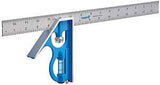 Empire True Blue Series E280 Combination Square, Stainless Steel Blade, 16 in L Blade