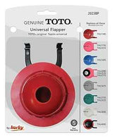 Korky 2023BP Toilet Flapper, Rubber, Red, For: 3 in TOTO Models, 3 in Flush Valves Opening