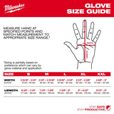 Milwaukee Cut Level 3 High Dexterity Polyurethane Dipped Gloves Gray L 1 pair